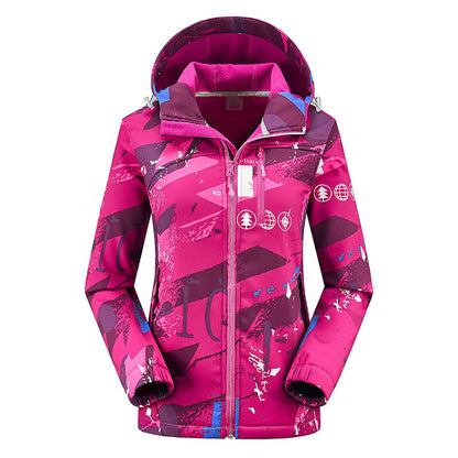 Autumn Couple Outdoor Casual Hooded Jacket Color Matching Limorista