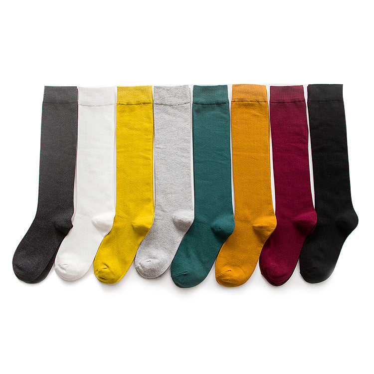 Japanese-style long pile knee socks Limorista