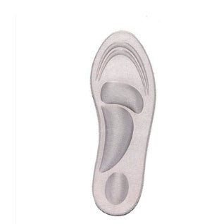 Soft Insole High Heel Shoe Pad Men Women 4D Sport Sponge Pain Relief Insert Cushion Pad Shoe Insoles 1Pair Limorista