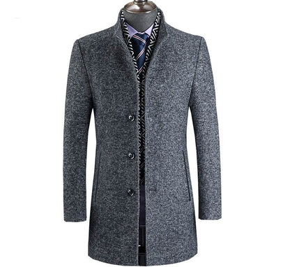 Winter wool thickened windbreaker man Limorista