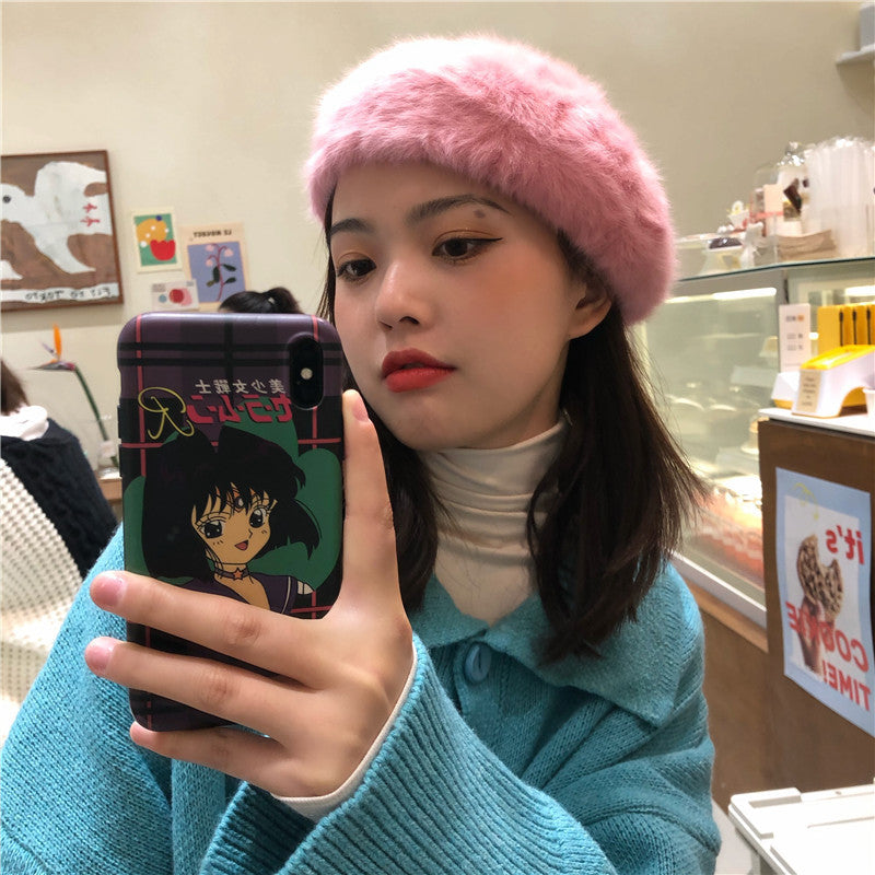 Japanese Style All Match Beret Women&