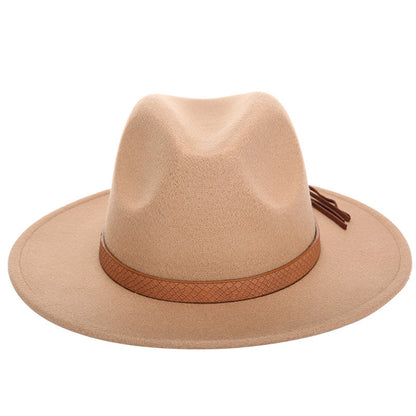 Woolen Jazz Hat Fashion Female Hat Top Hat Limorista