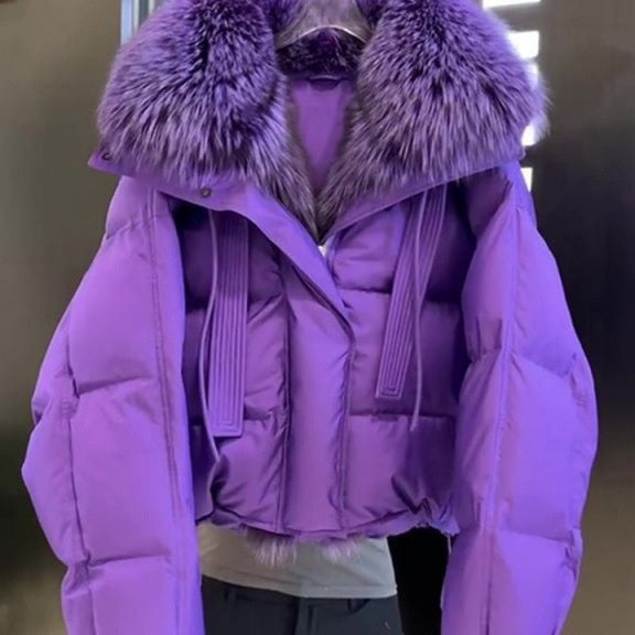 Small Temperament Warm Short Coat Thickened Padded Jacket Limorista