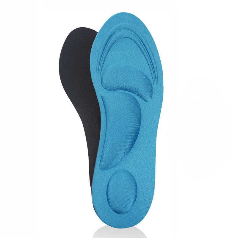 Soft Insole High Heel Shoe Pad Men Women 4D Sport Sponge Pain Relief Insert Cushion Pad Shoe Insoles 1Pair Limorista