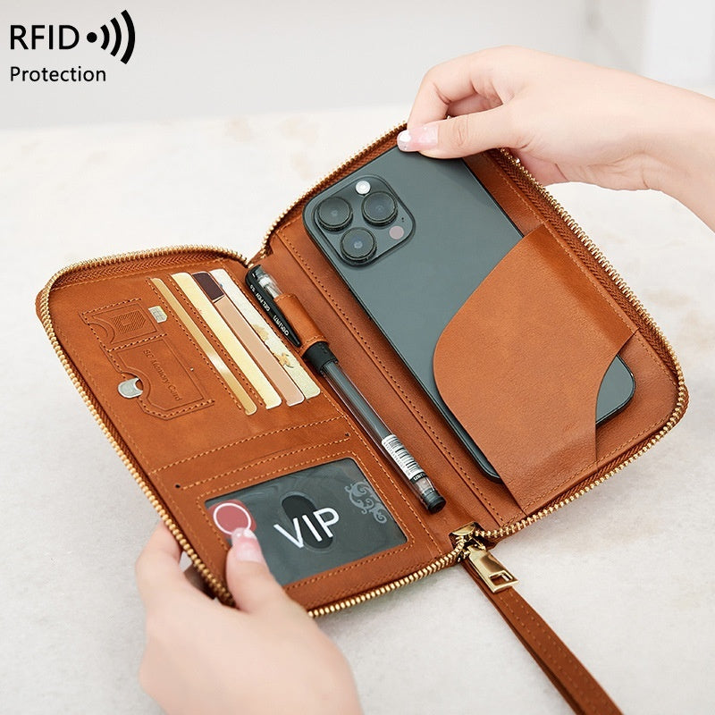 RFID Passport Case Ticket Storage Document Package Limorista