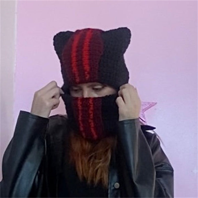 Ear Protection Warm Face Small Wool Hat Limorista