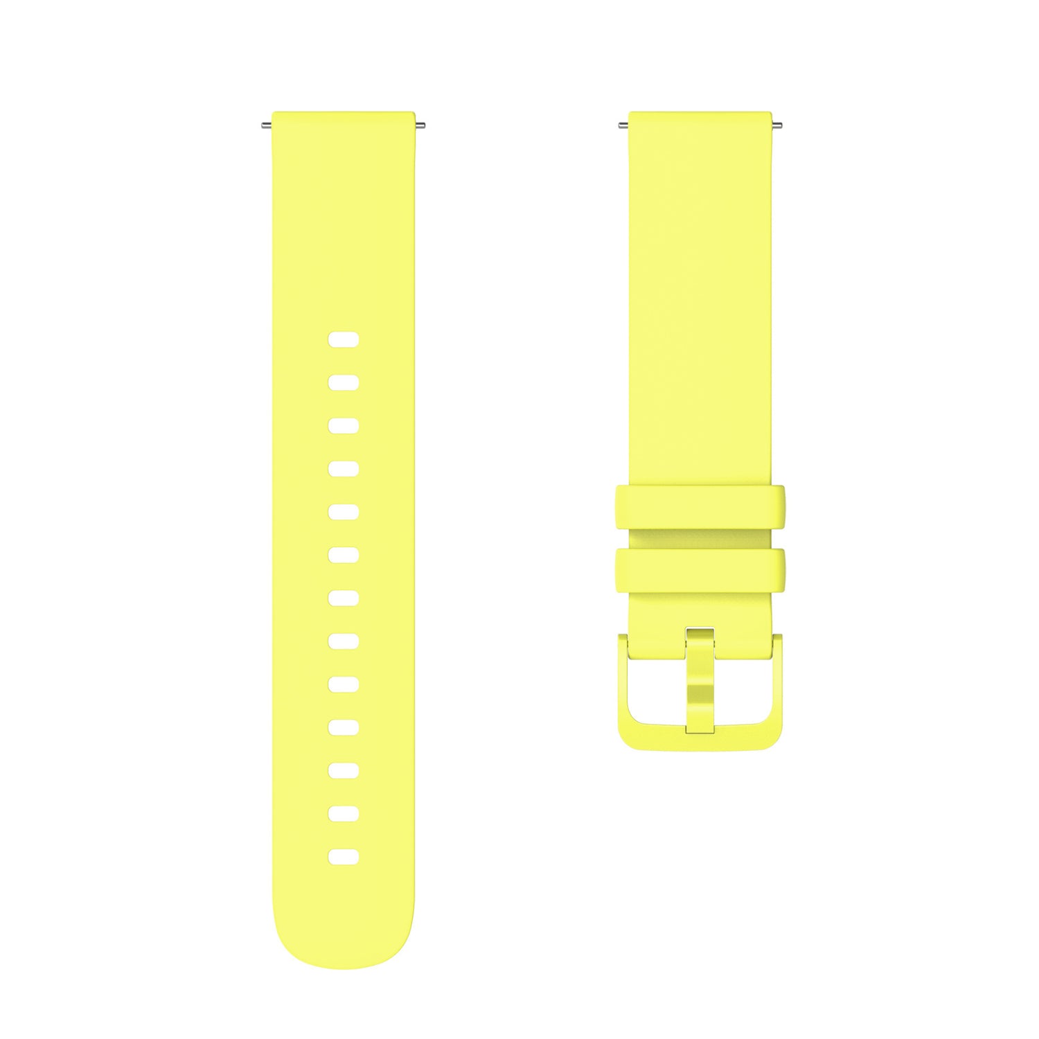 Flat Same Color Buckle Universal Silicone Strap Limorista