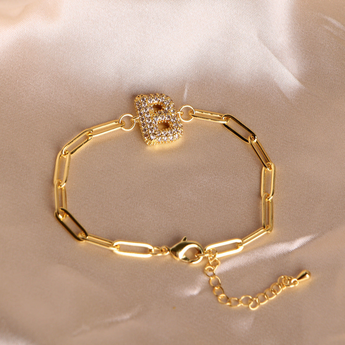 18K Bubble Balloon 26 English Zircon Clip Bracelet Limorista