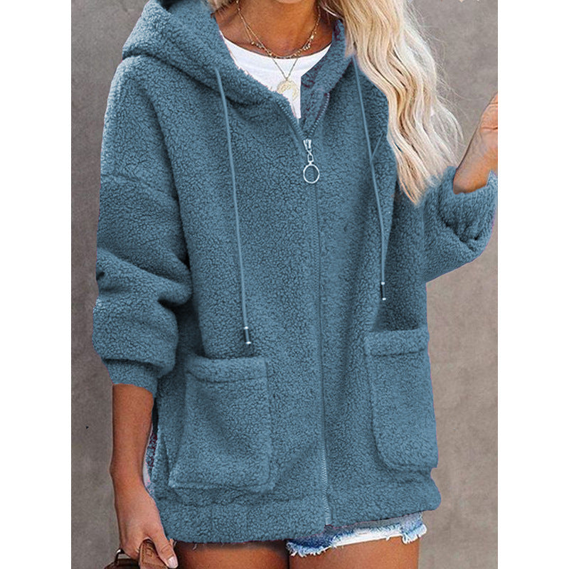 Cardigan Buttonless Printed Loose Top Limorista
