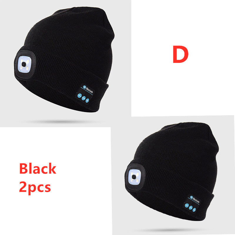 Bluetooth LED Hat Wireless Smart Headset Headphone Limorista