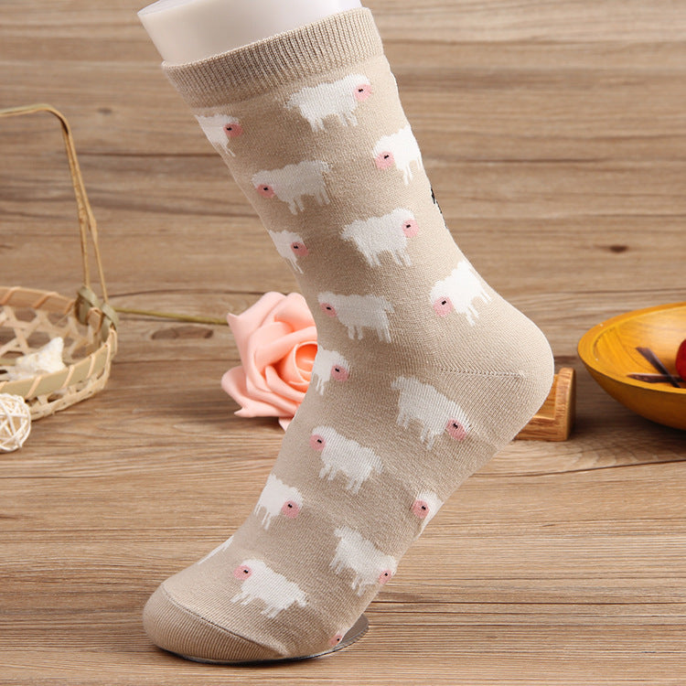 Popular Personality Korean Cotton Socks Limorista