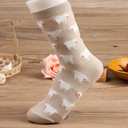 Popular Personality Korean Cotton Socks Limorista