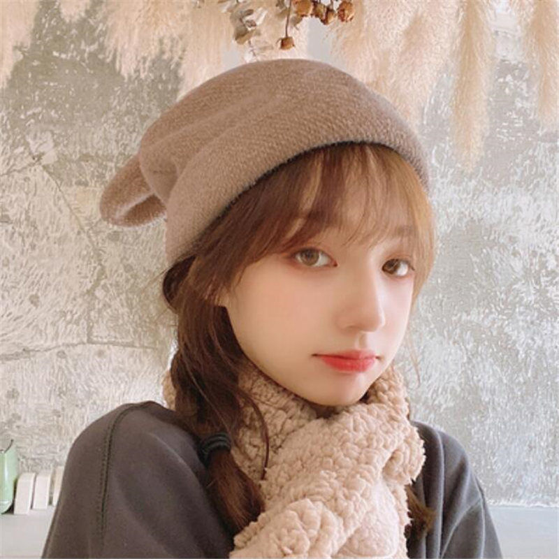 Winter Girl Cute Cold Protection Warm Beret Limorista
