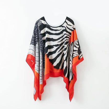 Pullover Shawl Outerwear Cover-up Multifunctional Scarf Limorista