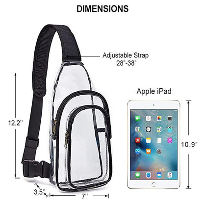 Fashion Personality PVC Transparent Single-shoulder Bag Limorista