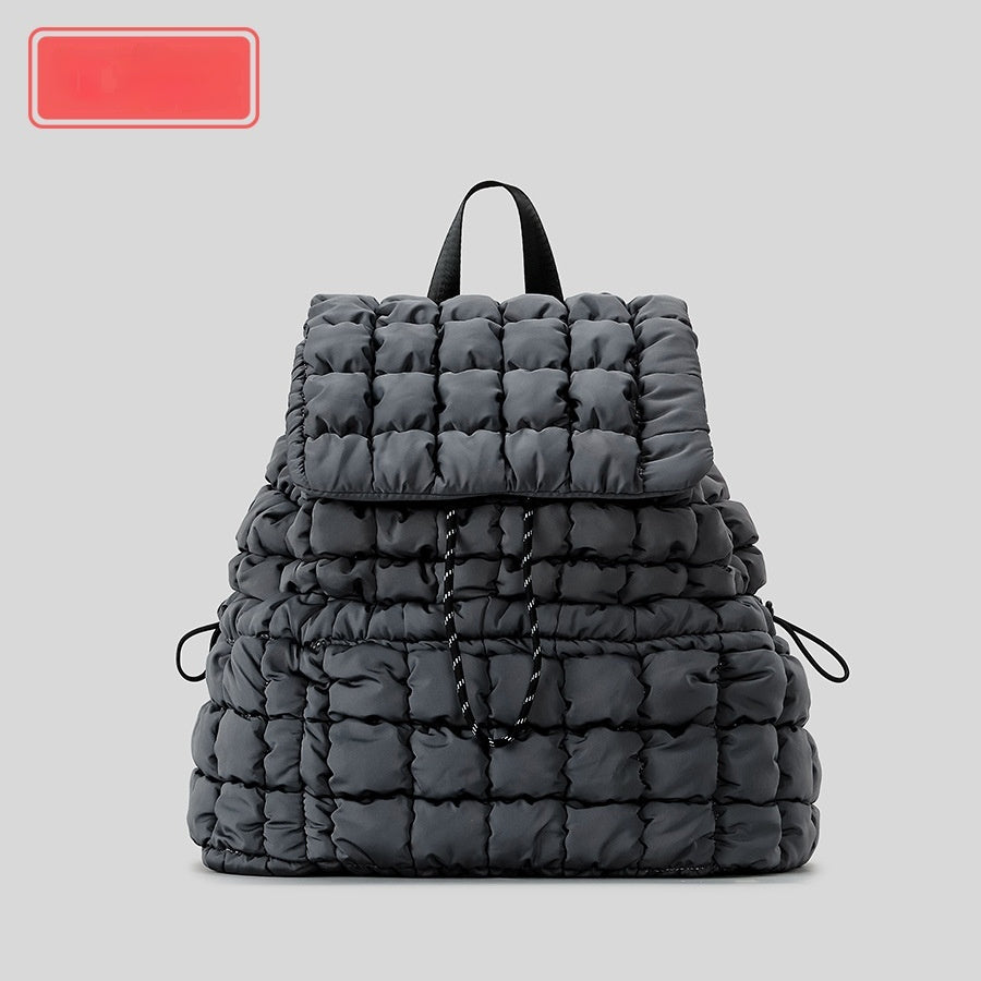 Large Capacity Puff Backpack Women&