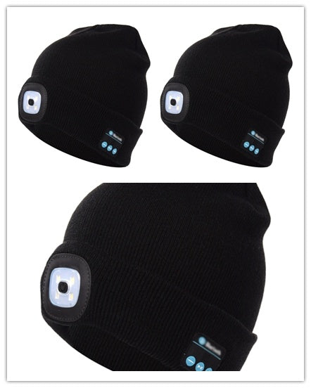 Bluetooth LED Hat Wireless Smart Headset Headphone Limorista