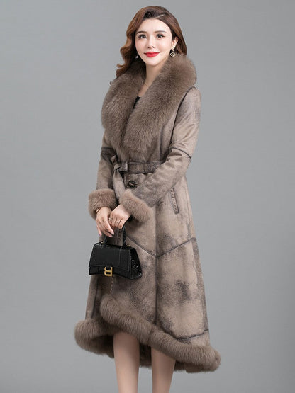 Real Fur One Woman Coat Thickened Limorista