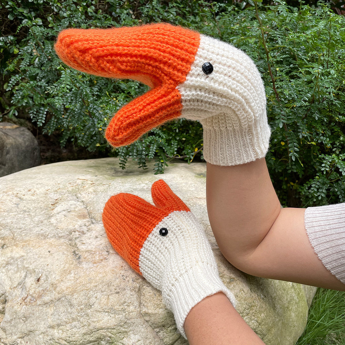 Unisex Knitted Wool Mittens Cold-proof Limorista