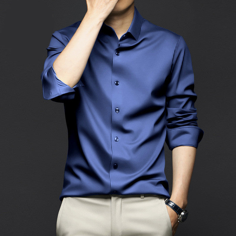 Business High-end Ice Silk Shirt Limorista