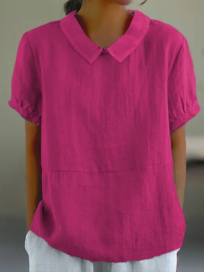 Loose Lapels Shirt Women&