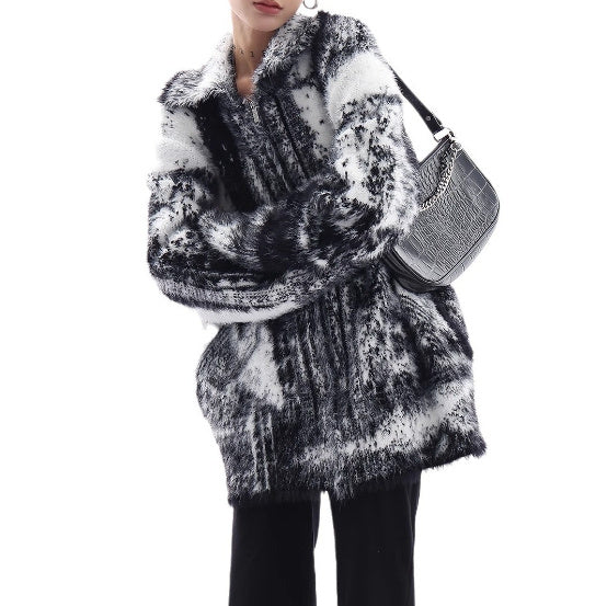 Winter New Niche Thickened Sweater Coat Limorista