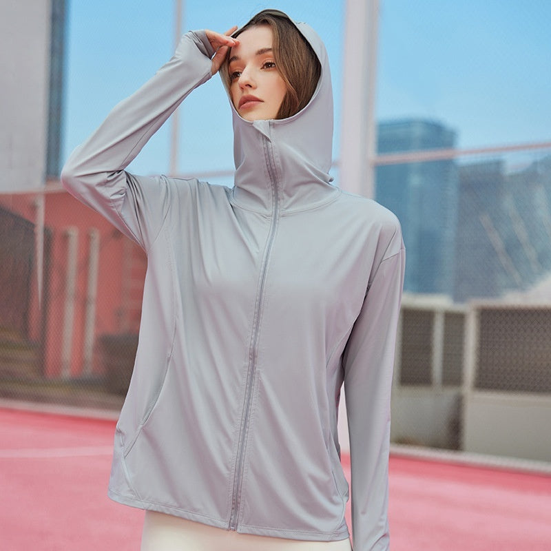 Breathable Fitness Yoga Sun Protection Jacket Limorista