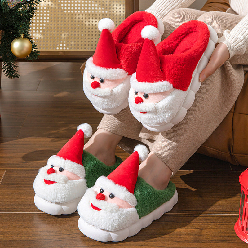 Santa Claus Home Thick-soled Non-slip Slippers Limorista