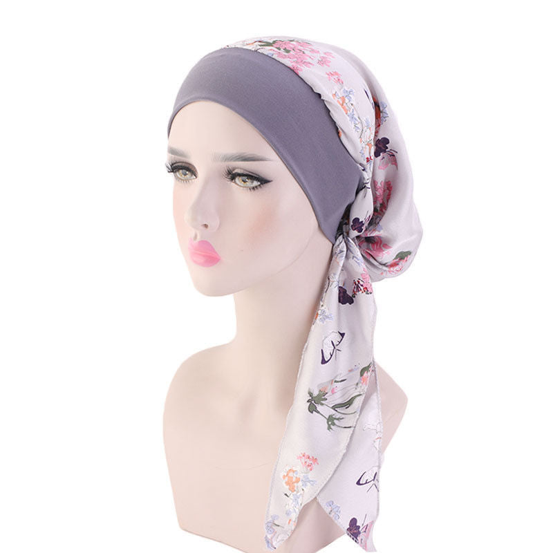 Stretch Hair Band Braid Hat Ethnic Style Fashion Scarf Muslim Ethnic Limorista