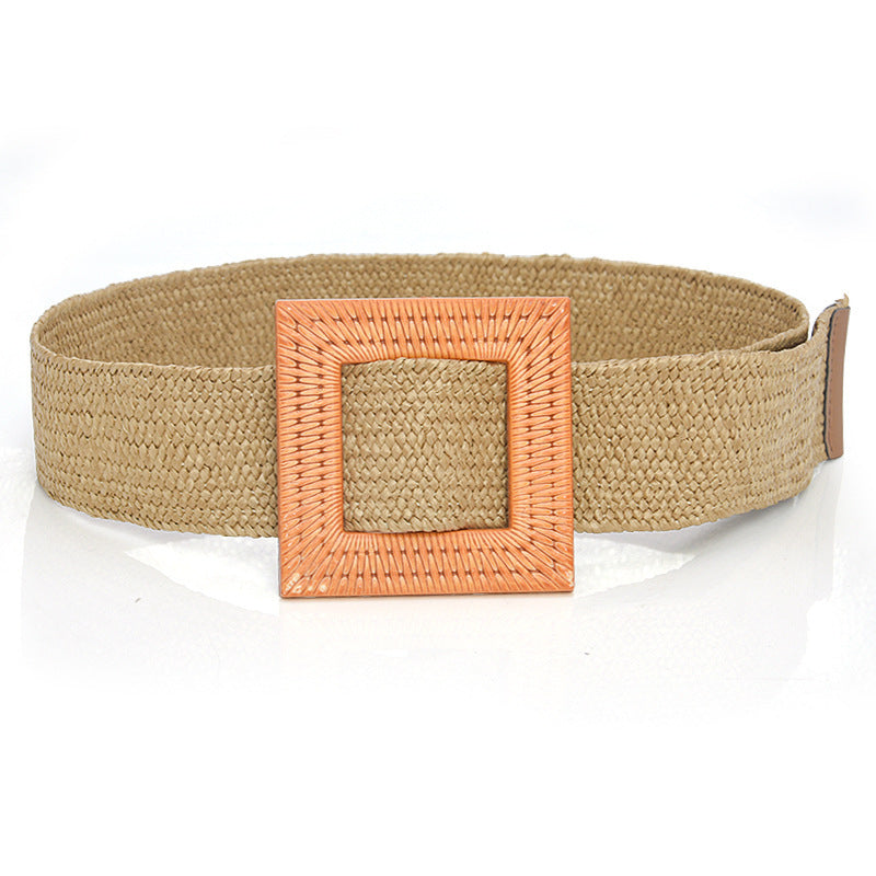 Bohemian Holiday Linen Woven Belt Limorista