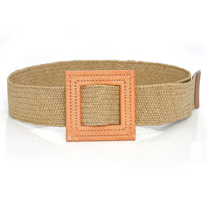 Bohemian Holiday Linen Woven Belt Limorista