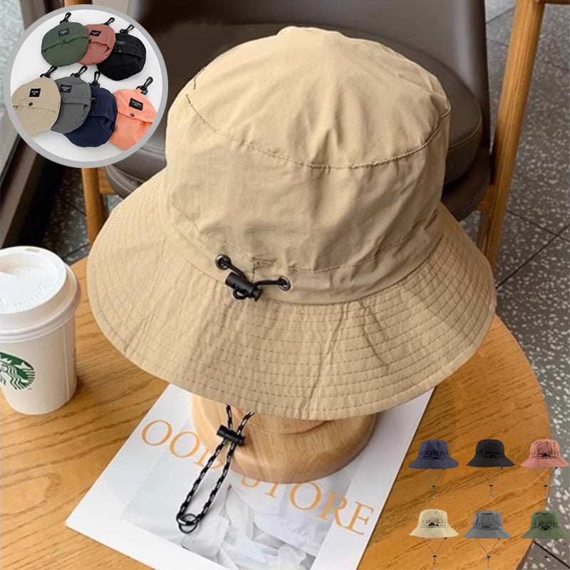 Foldable Fisherman Hat Summer Quick-drying Waterproof Outdoor Cycling Fishing Sunhat Women Men Limorista