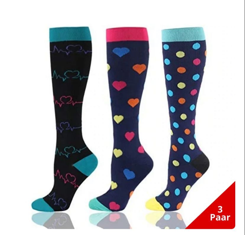 Ladies running stretch compression sports socks Limorista