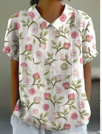 Digital Printing Loose Casual Women&