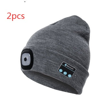 Bluetooth LED Hat Wireless Smart Headset Headphone Limorista