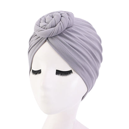 European And American Popular Donut Head Scarf Hat Limorista