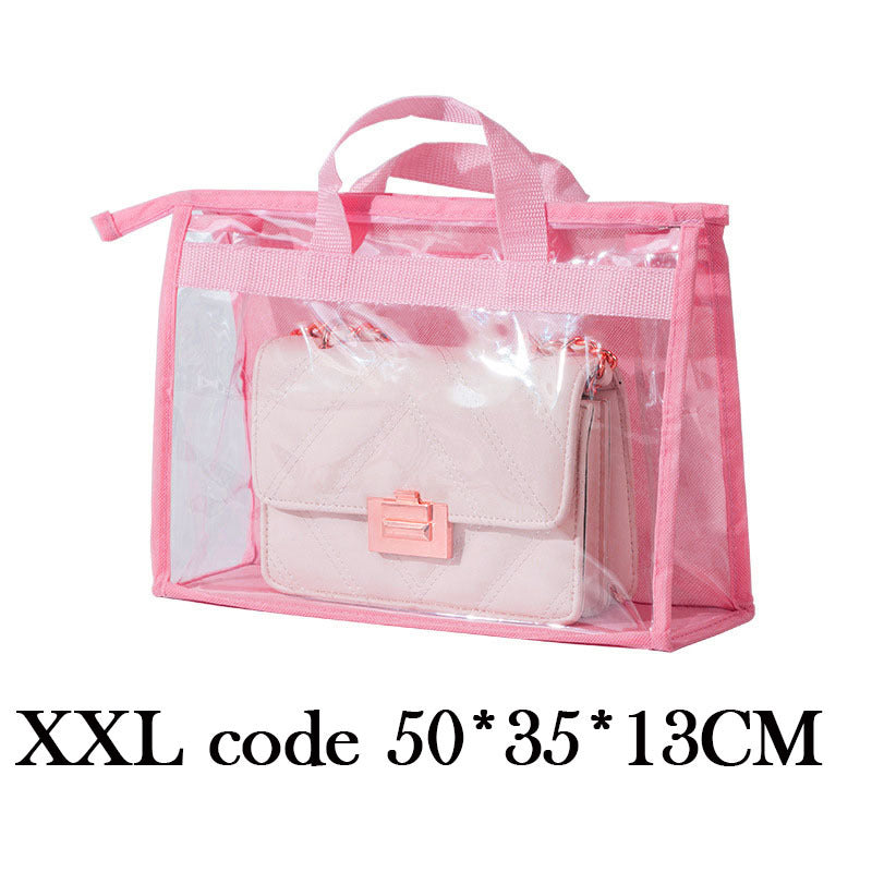 Bag Dust Bag Wardrobe Hanging Bag Storage Bag Pvc Transparent Waterproof Leather Bag Protection Storage Hanging Bag Limorista