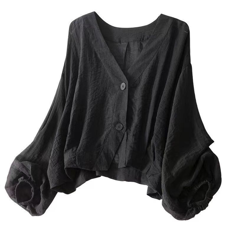 Loose-fitting Lightweight Thin Short Coat Limorista