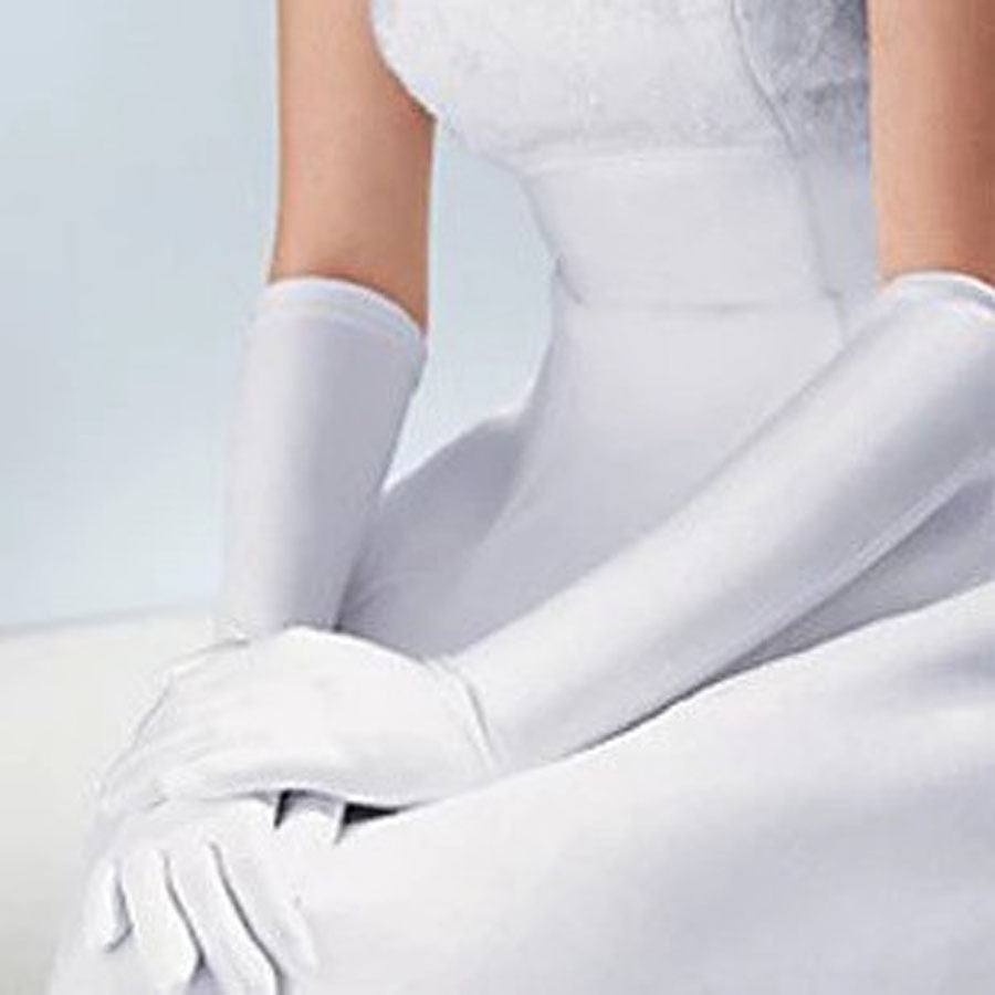 Bridal Gloves Wedding Dress Show Banquet Limorista