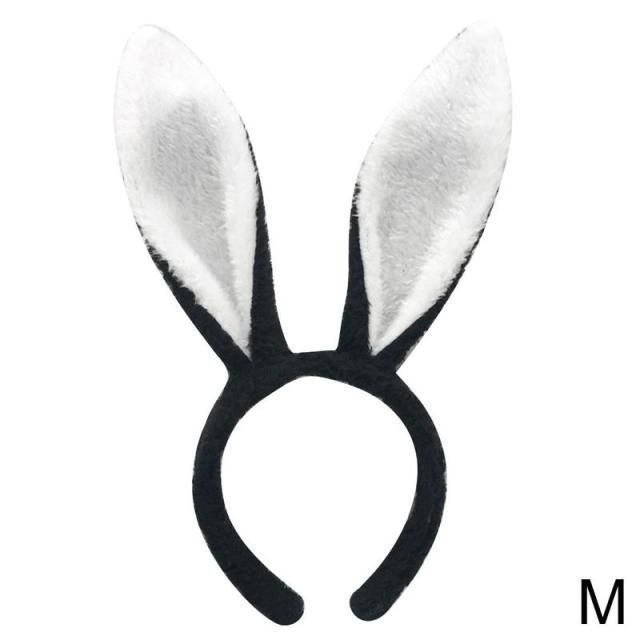 Plush Bunny Ears Headband Headdress Limorista