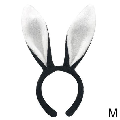 Plush Bunny Ears Headband Headdress Limorista