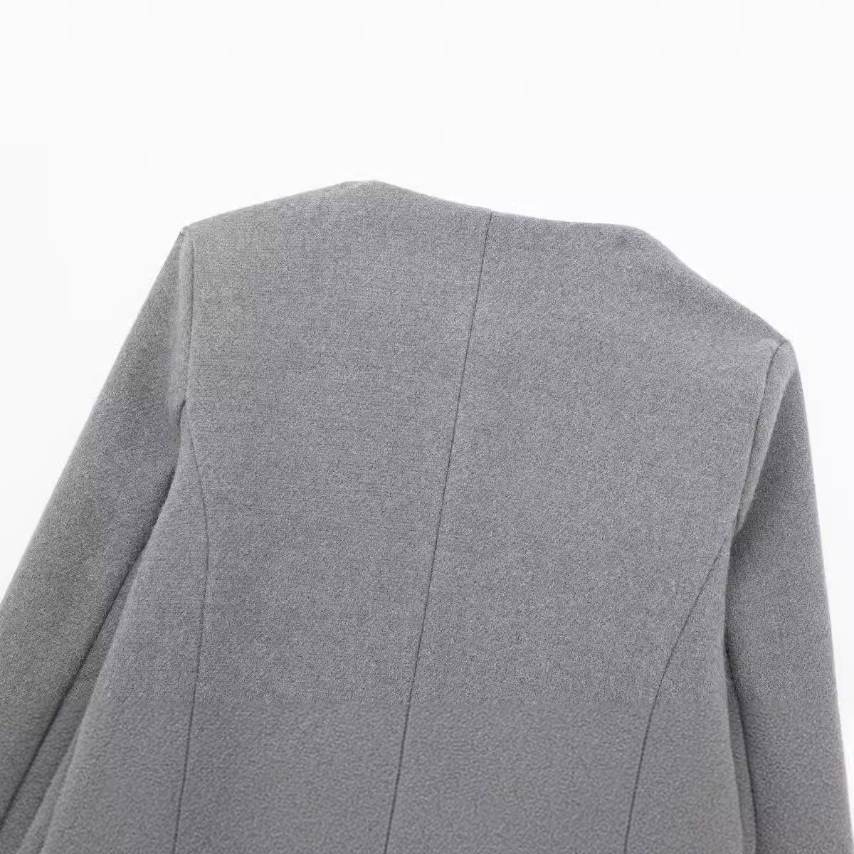 Fashion Casual All-match Flip Trim Short Coat Limorista