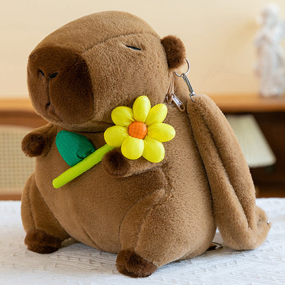 Capybara Backpack Plush Toy Creative Backpack Limorista