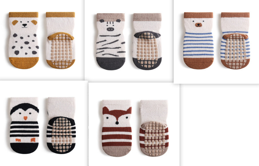 Baby Floor Socks Indoor Full Base Rubber Anti-slip Cooling Insulation Cylinder Limorista