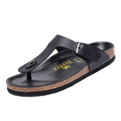 Same Cork Flip-flops Plus Size Outer Wear Limorista