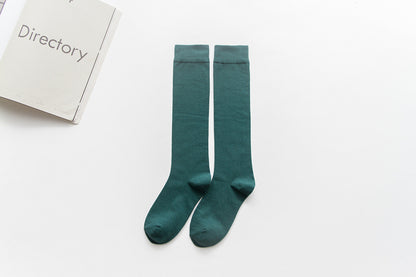 Japanese-style long pile knee socks Limorista