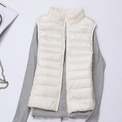 New Autumn Women  Light Down Vest Limorista