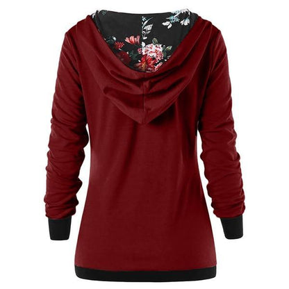 Casual fashion solid color pullover hoodie Limorista