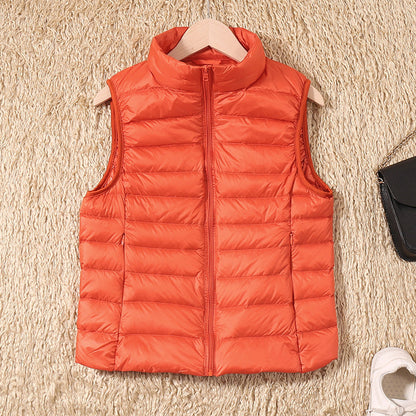 Lightweight down jacket women&