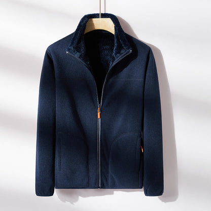 Fashion Outdoor Polar Fleece Double-sided Coral Fleece Jacket Limorista